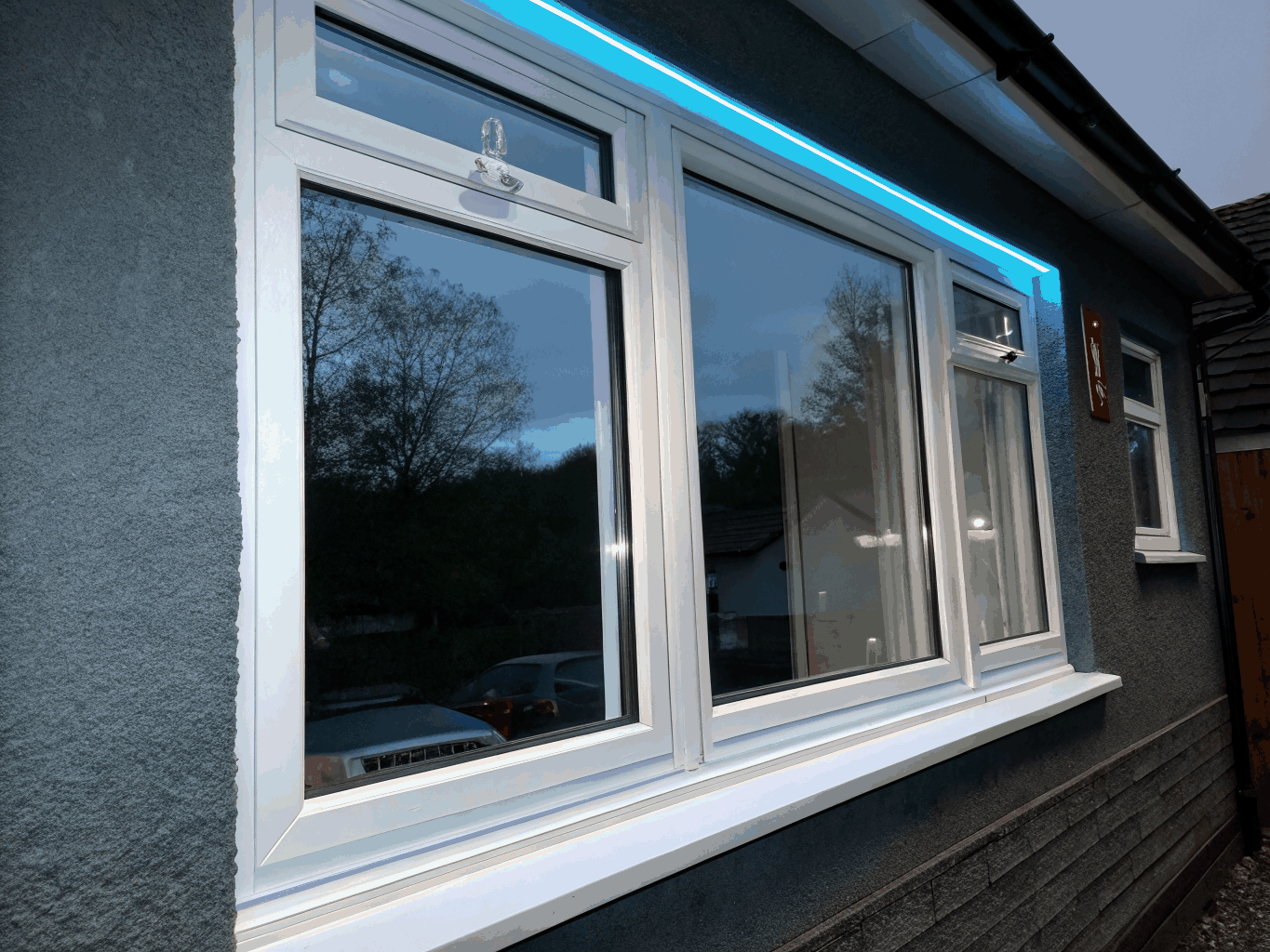 Deep cleaned window frames and screens