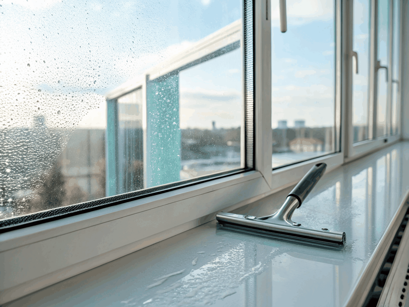 Hard water stain removal